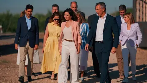 Isabel Díaz Ayuso, en la celebración del Consejo de Gobierno en la Finca El Encín - Foto Comunidad de Madrid