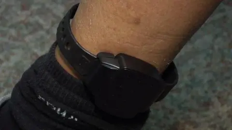 Pulsera de control. Ministerio de Igualdad