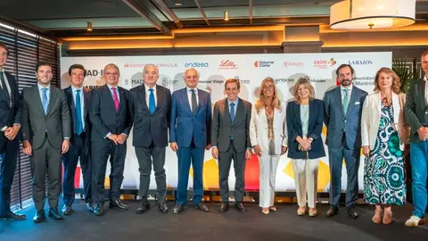 Albert, en la clausura de la primera sesión del Madrid Investment Forum celebrada en el Club Financiero Génova - Foto Comunidad de Madrid
