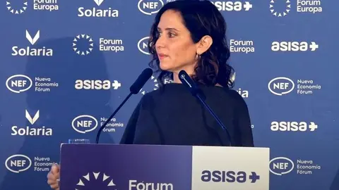 Isabel Díaz Ayuso Nueva Economía Fórum 