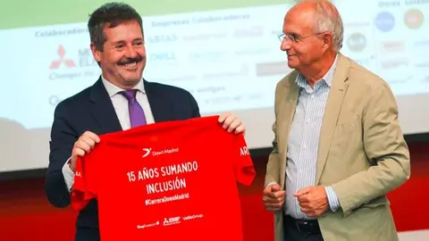 El consejero De Paco Serrano ha presentado la Carrera por  la Inclusión - Foto Comunidad de Madrid