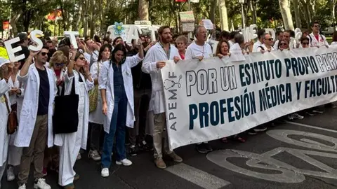 Huelga de médicos contra el Estatuto Marco - Amyts