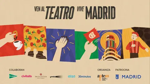 Cartel promocional de la campaña - Ayuntamiento de Madrid