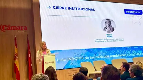 Rocío Albert - Foto Comunidad de Madrid