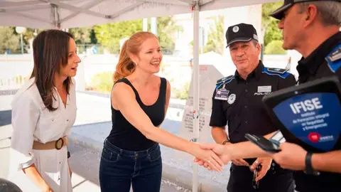 La consejera Dávila, durante la presentación del proyecto ¿Será mi vocación? - Foto Comunidad de Madrid