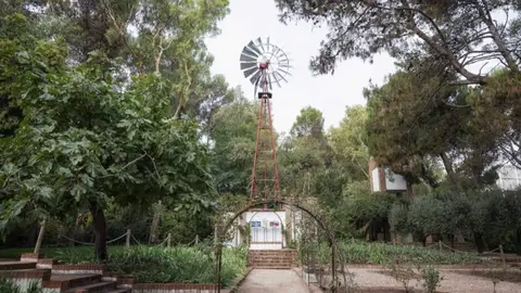 Molino restaurado en la Quinta de los Molinos - Foto Ayuntamiento de Madrid