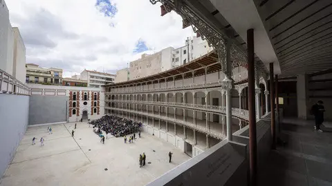 Front&oacute;n Beti Jai. Imagen de archivo.