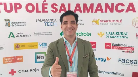 Emilio Corchado, CEO y fundador de StartUp OLÉ