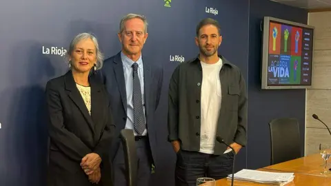 Imagen de la presentación del concierto solidario "Agarra la Vida"