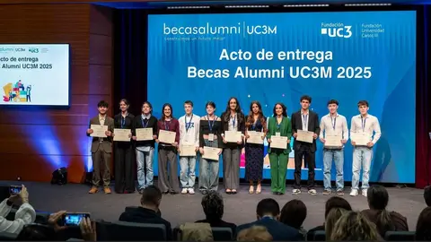 Entrega de Becas Alumni UC3M y Fundación Renault