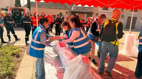 Simulacro de incendio en Boadilla del Monte - Foto Comunidad de Madrid