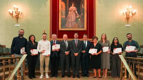 El consejero Viciana, en la entra de los Premios de Ciencia en Español - Foto Comunidad de Madrid