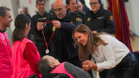 La consejera D&aacute;vila ha clausurado el X Torneo Inclusivo de la Comunidad - Foto Comunidad de Madrid