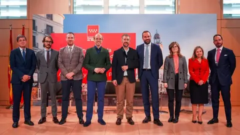 El consejero Garc&iacute;a Mart&iacute;n, en la clausura de las jornadas de Abogac&iacute;a y gesti&oacute;n p&uacute;blica - Foto Comunidad de Madrid