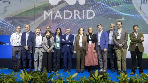 Inauguración del estand del Ayuntamiento de Madrid en Smart City Expo World Congress 2025