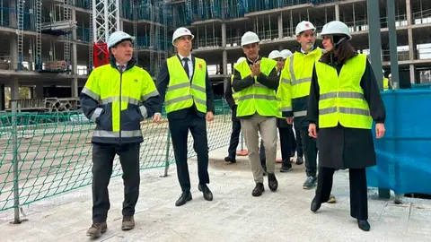 El consejero Novillo ha hecho balance hoy del primer año de la Ley de Medidas urbanísticas para la promoción de vivienda protegida - Foto Comunidad de Madrid