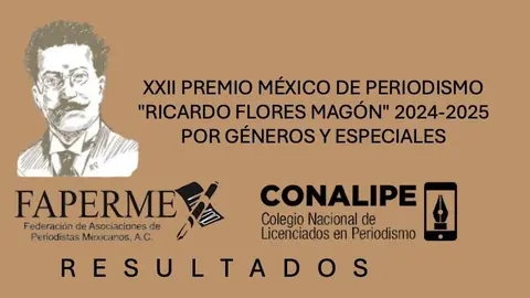 Columna de El Diario de Madrid reconocida en los XXII Premio México de periodismo Ricardo Flores Magón 2025