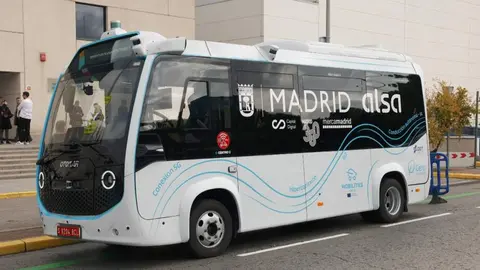 Alsa presenta en Mercamadrid el primer autob&uacute;s urbano de conducci&oacute;n aut&oacute;noma que circular&aacute; en Espa&ntilde;a - Foto Alsa