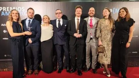 Galardonados en los Premios AMPE 2025 - Foto Ayuntamiento de Madrid