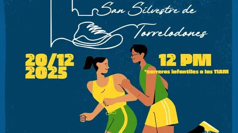 Cartel San Silvestre 2025 Torrelodones