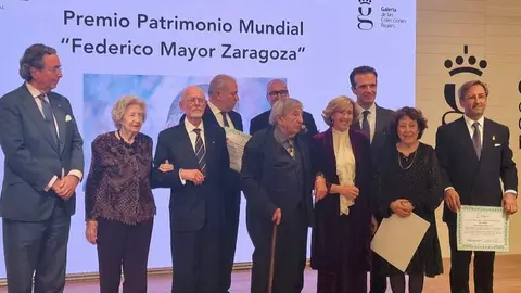 I Premio Patrimonio Mundial Federico Mayor Zaragoza