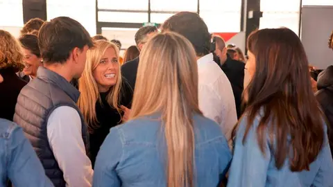 Roc&iacute;o Albert, en su visita al evento en la Universidad CEU San Pablo - Foto Comunidad de Madrid