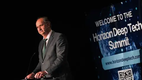 El consejero López-Valverde, durante su participación en el Horizon Deep Tech Summit - Foto Comunidad de Madrid