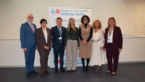 La viceconsejera de Sanidad ha inaugurado hoy, en el Hospital público Infanta Sofía de San Sebastián de los Reyes, la Jornada de Debate ANDE 2025 - Foto Comunidad de Madrid