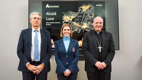 Presentación "Alcalá luce"- Foto Ayuntamiento Alcalá de Henares