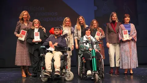 La consejera Dávila, durante la entrega de los Premios de la Discapacidad - Foto Comunidad de Madrid
