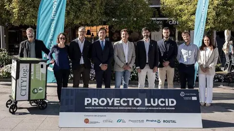 Foto de familia presentación proyecto europeo LUCID