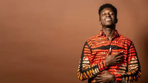 El m&uacute;sico Momi Maiga. Imagen de Andreu Doz - Ayuntamiento de Madrid