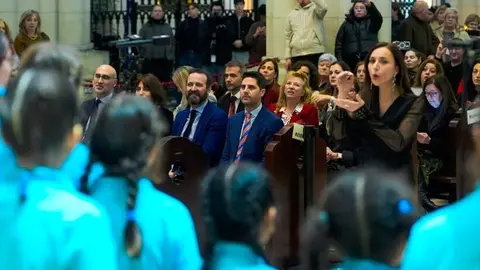 El consejero Viciana, en la Catedral de Santa Mar&iacute;a la Real de la Almudena - Foto Comunidad de Madrid