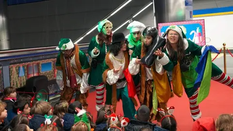 Tren de la Navidad de Metro - Foto Comunidad de Madrid