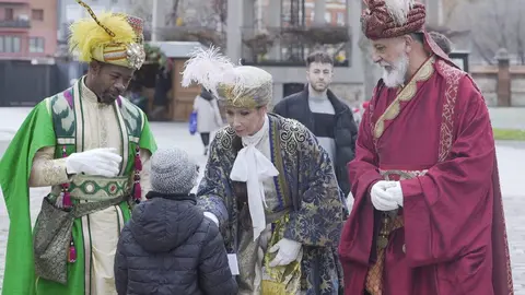 Los Reyes Magos han enviado esta ma&ntilde;ana a sus emisarios a Matadero Madrid,