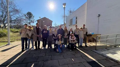 Huerto urbano Centro Municipal de Mayores Antonio Somalo - Foto de la revista municipal 360y5 del Ayto de Tres Cantos