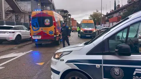 Atropello San Blas - Emergencias Madrid