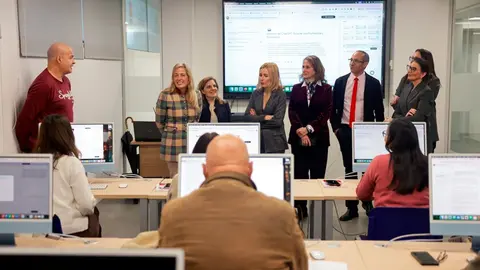 La consejera Albert ha inaugurado el nuevo Centro de  Formaci&oacute;n Digital - Foto Comunidad de Madrid
