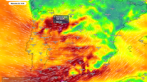 Borrasca Kristin - Foto de Meteored (Tiempo.com)