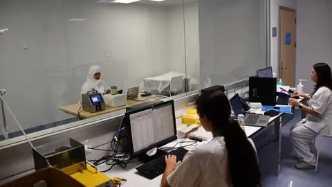 Fotos Camara Exposici&oacute;n Ambiental Hospital Ram&oacute;n y Cajal_Perspectiva C&aacute;mara