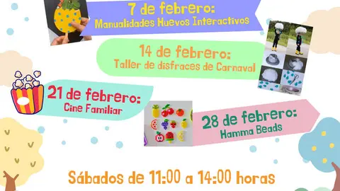 Actividades para familias en febrero 2026 - Imagen del Ayuntamiento de Paracuellos de Jarama