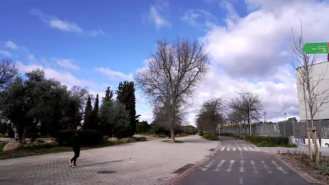 Parque de Las Cruces-Imagen de archivo