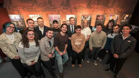 El viceconsejero Mart&iacute;n ha inaugurado la  s&eacute;ptima edici&oacute;n de Game Jam Madrid Crea - Foto Comunidad de Madrid