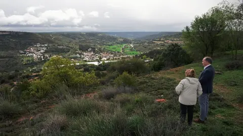 L&oacute;pez-Valverde durante la visita - Foto Comunidad de Madrid