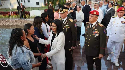 Delcy Rodr&iacute;guez - Foto del Gobierno de Venezuela