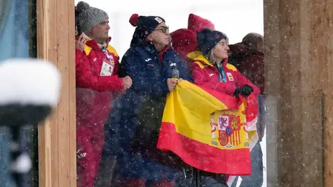 Integrantes de la delegaci&oacute;n espa&ntilde;ola en los actuales Juegos Ol&iacute;mpicos de Invierno | Foto del CSD