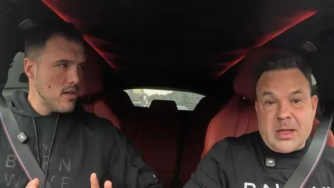 Jos&eacute; Elias junto a Eric Ponce 