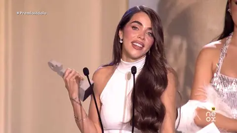 Violeta Mangri&ntilde;&aacute;n durante los &uacute;ltimos premios &Iacute;dolo - Atresmedia