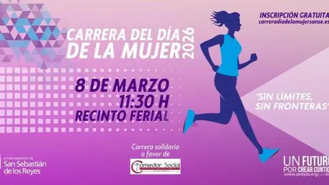 X Carrera de la Mujer - Imagen del Ayuntamiento de San Sebasti&aacute;n de los Reyes