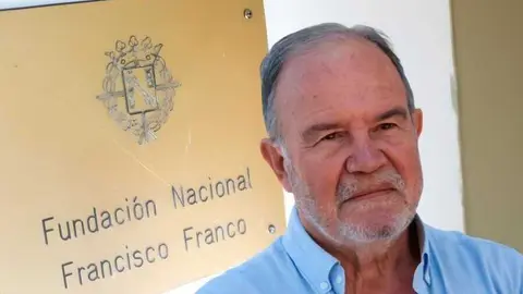 El presidente de la Fundaci&oacute;n Franco, Juan Chicharro - Foto de la Fundaci&oacute;n Franco